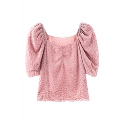 Top de seda Rosa viejo