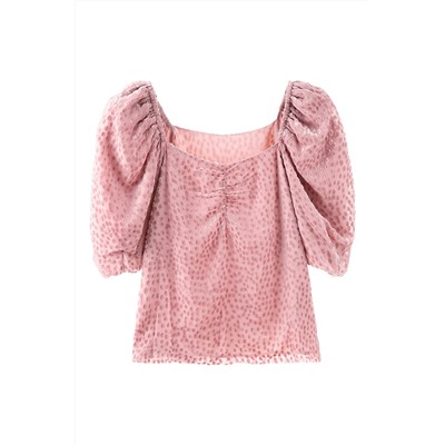 Top de seda Rosa viejo