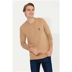 Erkek Camel Melanj Basic Kazak