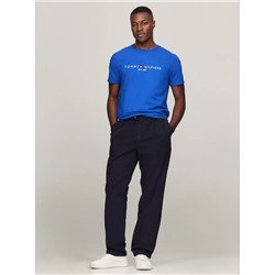 TOMMY HILFIGER EMBROIDERED TOMMY LOGO T-SHIRT