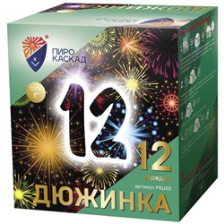 Фейерверк PKU101 Дюжинка (1" х 12)
