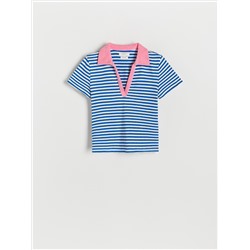 Oberteil im Polo-Stil