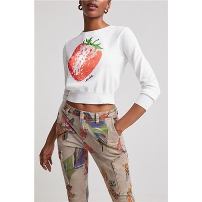 Jersey cropped fresa