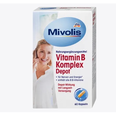 Vitamin B Komplex Depot, Kapseln 60 St., 33 g