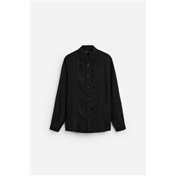 CAMISA JACQUARD SEMITRANSPARENTE