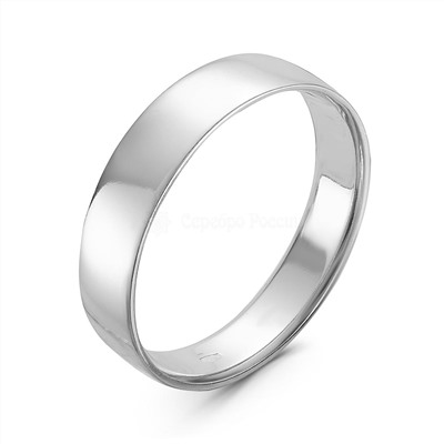 Кольцо из серебра родированное 925 пробы Кл059р