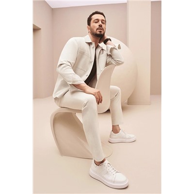 Avva Beyaz %100 Deri Sneaker Ayakkabı A31Y8020