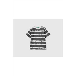 United Colors of BenettonErkek Çocuk Batik Desenli Penye T-Shirt