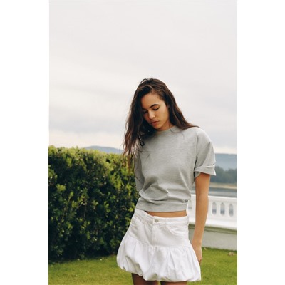 SHORT SLEEVE INTERLOCK T-SHIRT