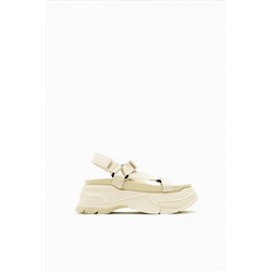 FLATFORM SPORTY SANDALS