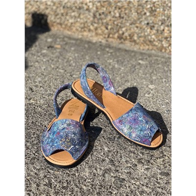 AB.Zapatos · 320-8 · estampado azul+PELLE · LUX