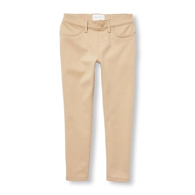 Girls Uniform Ponte Knit Jeggings