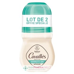 Cavaillès - Dermato 48H - Déodorant Roll-On 2x50 mlLot  × 2