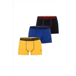 Erkek Lacivert 3'lü Boxer