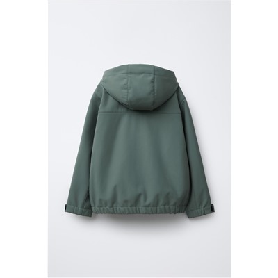 CAZADORA TÉCNICA FORRADA CAPUCHA WATER REPELLENT
