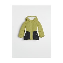 Steppjacke mit Kapuze