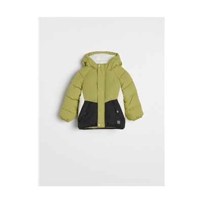 Steppjacke mit Kapuze