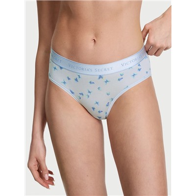 Logo Cotton Hiphugger Panty