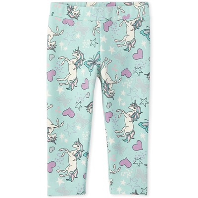 Baby And Toddler Girls Unicorn Cozy Leggings