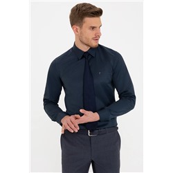 Pierre Cardin Lacivert Slim Fit Basic Gömlek G021SZ004.000.1242678