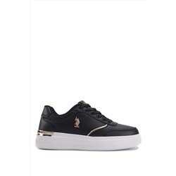 U.S. Polo Assn. ALKAZ 3PR Siyah Kadın Sneaker