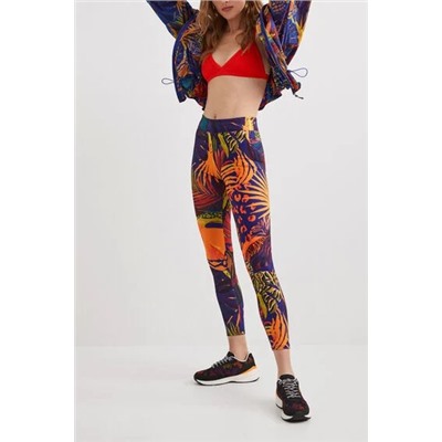 Leggings estampado tropical
