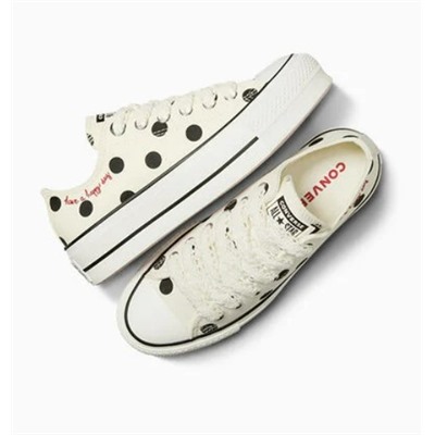 Chuck Taylor All Star Lift Platform Polka Dots