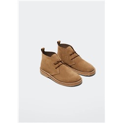 Botín piel cordones -  Niño | MANGO OUTLET España