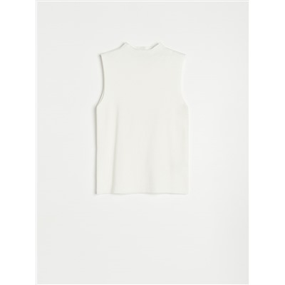 Bluse mit gesprenkelter Textur
