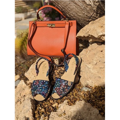 AB.Zapatos · 320-95 · azul+Ab.Zapatos PELLE Birkin/2 (720) ОРАНЖЕВЫЙ