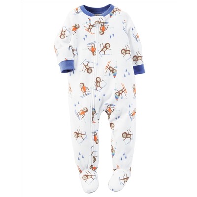 1-Piece Fleece PJs