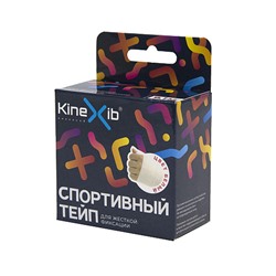 Тейп спортивный, 9,1 м x 3,8 см, белый