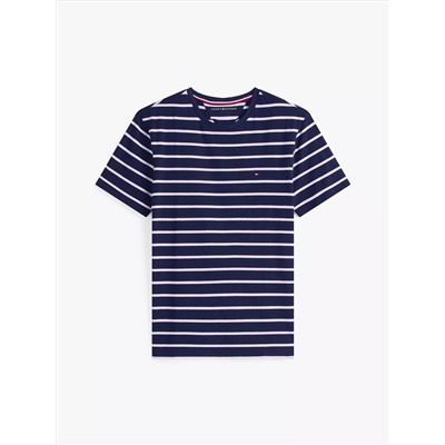Stripe Stretch-Cotton Extra Slim T-Shirt