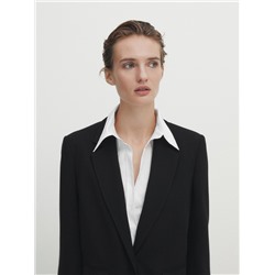 Americana traje crepe