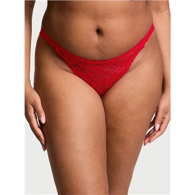 Sequin Posey Lace Brazilian Panty