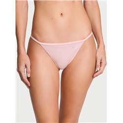Stretch Cotton V-String Panty