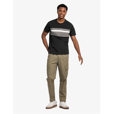 COLOR BLOCK JERSEY T-SHIRT WITH POCKET