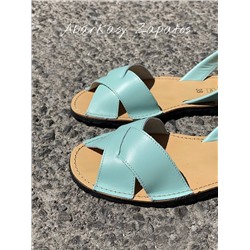 Zapatos Cruzado menta+AB.Z · Pelle · mochila NAPA (630) menta