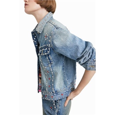 Chaqueta vaquera tachuelas Johnson Hartig