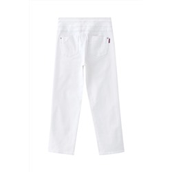 Vaquero recto 7/8 Blanco