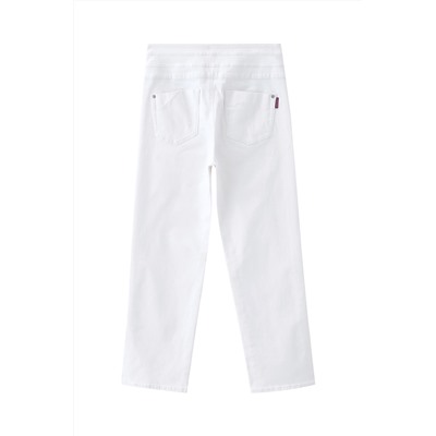 Vaquero recto 7/8 Blanco