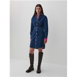 Jeanshemdkleid