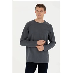 Erkek Antrasit Sweatshirt