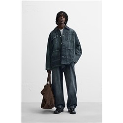 CAZADORA DENIM CUELLO CONTRASTE