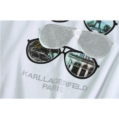 Хлопковая футболка KARL LAGERFEL*D ОРИГИНАЛ!