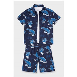 Set - Hemd, Kurzarmshirt und Shorts - Bio-Baumwolle