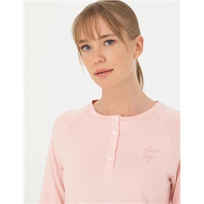 Pudra Pijama Takımı