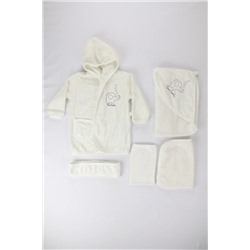 Pierre Cardin Bebek 4 Parça Bornoz Seti 302050 3020500
