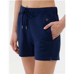 Lacivert Regular Fit Örme Şort