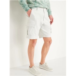 Lived-In Straight Cargo Shorts for Men -- 10-inch inseam